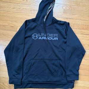 Under Armour Black and Camouflage Hoodie
